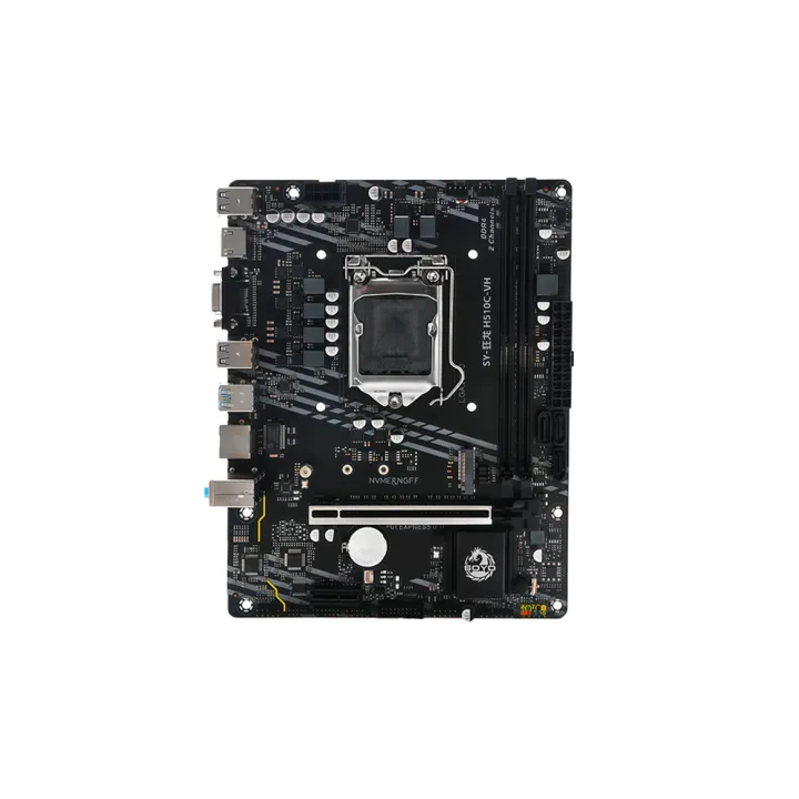 SoYo | SOYO H510C-VH Motherboard LGA1200 DDR4 Support 10/11th Gen Intel Core M.2 NVMe HDMI PC Game Desktop Mainboard TPM2.0 PCIE3.0*16