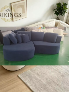 Trikings Compressed Sofa Lightweight Scratch Proof Multifunctional Minimalist for Apartment Bedroom Use