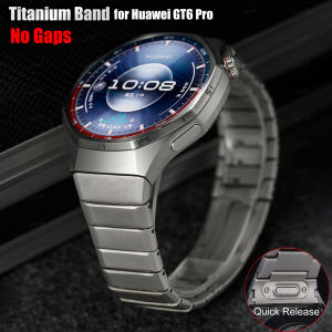 Original No Gaps Titanium Strap For Huawei Watch GT6 Pro Metal Quick Release Disassembly Metal Bracelet for Huawei Watch GT6Pro