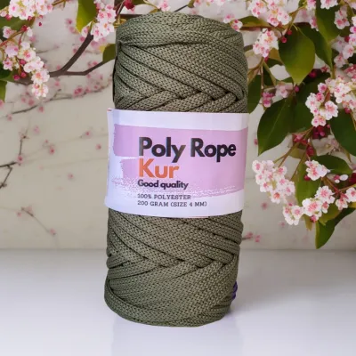 BENANG RAJUT POLY ROPE / TALI KUR 200 GRAM