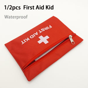 1/2/5pcs Nylon Portable Emergency Medical First Aid Kit Bag Kit For Household Outdoor Travel Camping Equipment Medicine Survival