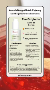 The originote acne B5 serum 20 ml
