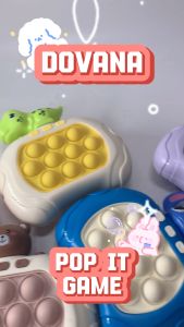 Dovana Pop it Mainan Edukasi Anak Game Elektronik Karakter Bubble Quick Push Fidget Toys Challenge