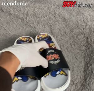 SV7N ELYAS Sandal Selop Pria Empuk Dan Ringan