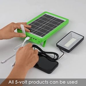 Portable Solar Panel 20W/50W/100W Type-C Fast Charging Phone Charger for Outdoor Camping Emergency Lighting and Power Outage