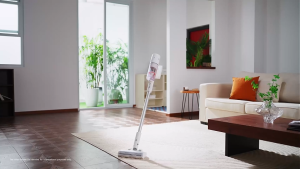 Xiaomi Mijia Vacuum Cleaner 4 EU 230AW Powerful Suction | 90-Minute Battery | 12-Cone Cyclone Filtration | 99.99% Dust Removal | Compact Dust Bin | Lightweight Cordless Vacuum