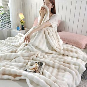 Office & Leisure Soft Blanket Double-Layer Milk Velvet Cover