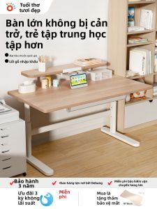 MEIHAOTONGNIAN | Adjustable Wooden Study Table and Chair Set