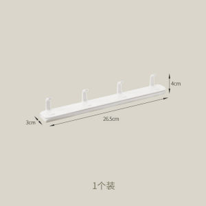 Retractable Gap Hooks Plastic Bathroom Kitchen Bedroom No Drilling Wall Mounted Door Back Adhesive Hooks Storage Organizer