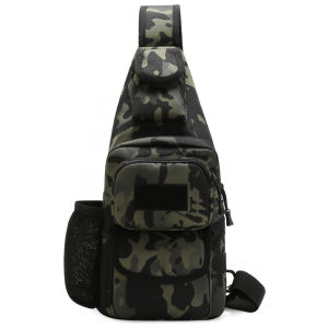 2025 New Tactical Chest Bag Lightweight Outdoor Mens Crossbody Bag Single Shoulder Sling Bag for Road Fishing And Sports
