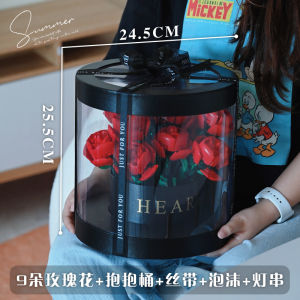 Hoa Hồng Khối Xây Dựng Bó Hoa Dành Cho Cặp Đôi Quà Tặng Sinh Nhật Ngày Lễ Tình Nhân Cho Bạn Gái Và Bạn Thân