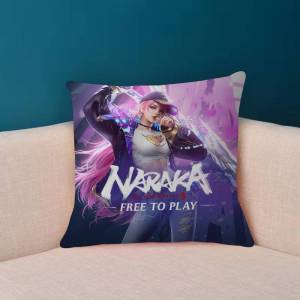 KAYOU | Action Game N-NARAKA B-BLADEPOINTs Pillow Case For Sofa Decor Car Office Room Printing Cushion Cover Decorations And Protector