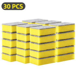 Magic Sponge Heavy Duty Scouring Sponge Non Scratch Double Sided Reusable For Pots Pans Dishwashing Kitchen Cleaning