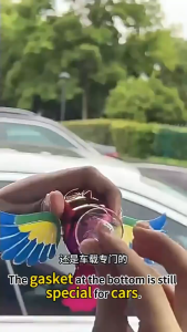 Car decoration Simulation Flying Bird Motorcycle Car Creative Ornament Fun WindPowered Companion