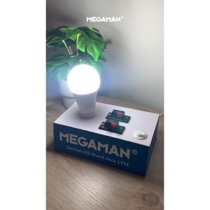 Lampu LED Bohlam Megaman A Bulb YTA60Z1 YTA80Z1 YTA60Z2 Light Sensor Cahaya Putih  9w 12w 18w