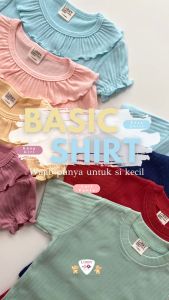 Libby Easy Shirt Girl 0-6 Tahun Earth Series Atasan Anak Perempuan Easyshirt Girl Libby Baby Kaos