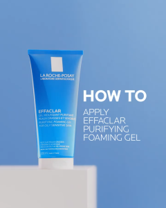 La Roche Posay Effaclar Purifying Foaming Gel Cleanser Face Wash 200ml - Oily Acne-Prone Skin