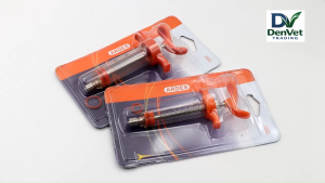 10 ml Metal Copper Syringe Livestock Veterinary Vaccinate Syringe