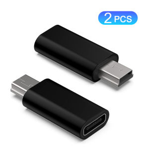  2/3pcs Type C to Mini USB Adapter USB C Female to MiniUSB Male Charging Data Converter Suitable for GoPro Hero 3+ MP3 Camera