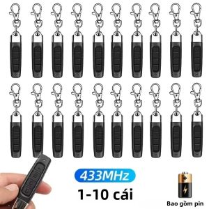 1 ~ 10 CÁI Điều Khiển Từ Xa Đa Năng 433 MHz Dành Cho Thiết Bị Mở Cửa Nhà Để Xe Bằng Điện Tương Thích Với Tần Số 43392 MHz