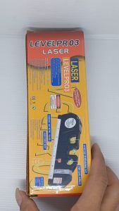 Waterpass Laser Level Pro 3 dengan Alat Ukur 250 cm Multi-Purpose Tool