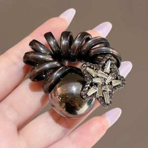 NING ZHOU | Water Diamond Star Traceless Hair Ties