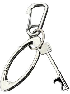 Original Multi-Functional Cleanfit Style Elliptical Keychain Waist Hanging Decoration High-End Feel Fashion Accessory