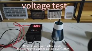 YumeLux Electric Mosquito Killer Lamp Rechargeable Pest Trap Insect Repellent Night Light Perangkap Nyamuk Lampu