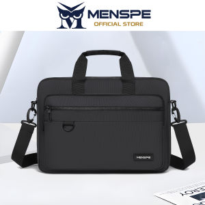 MENSPE Mens Shoulder Bag Cross Body Bag Waterproof Travel Bag Business Laptop Bag Large Capacity Handbag Casual Bag Fashion Leisure Sport Street Bag for College Student