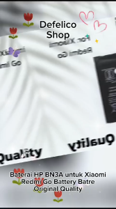 Baterai Xiaomi Redmi Go BN3A BN 3A BN-3A ORIGINAL Batrai Batre HP