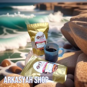 KOPI LELET ORIGINAL/ASLI MALANG 200GRAM KEMASAN KUNING 7 PCS