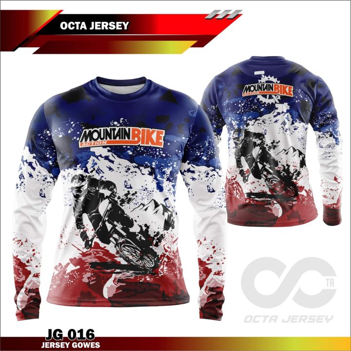 Jersey Gowes Mountain Bike 016 Jersey Polyester Dri-Fit T-Shirt