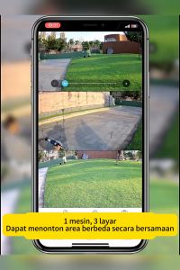 TOYA Kamera CCTV 5mp Kamera 4K CCTV Luar Ruangan Tahan Air dan Perlindungan Petir Kamera Pengintai Rotasi 360 ° WiFi Deteksi Gerakan Alarm Kamera