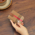 Classic Plaid Card Holder Simple Design Pull out Women's ID Document Protective Cover Youth Canvas Material Spring Trend. 
