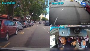 Dash Camera For Car Dash Cam Front And Back Camera 1080P HD Night Vision Car Dashcam Car View Camera Recorder Car DVR Driving Car Dashcam 3 Camera