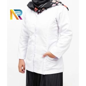 Baju Dinas Wanita Putih ASN PNS Perawat Mahasiswi PPL Dokter