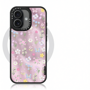 Smyideal | Magnetic Unique Flower Butterfly Pattern Phone Case