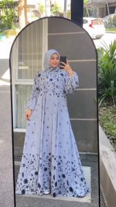 (COD) GAMIS MILEA HD.ID RAYON IMPORT - BAJU MUSLIM RAYON WANITA MURAH - GAMIS FASHION CEWEK DRESS MAXY - GEA COLEKTION