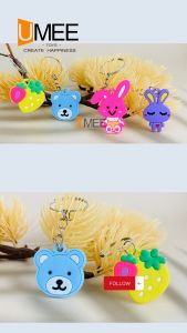 20pcs Party Gift Keychain Rubber Cute Mix Pad For Party Gift-Loot bag filler