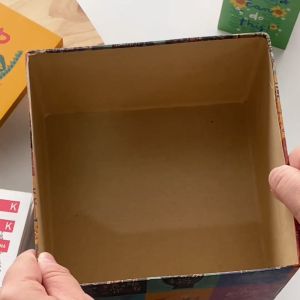 Papemelroti Square Gift Box Wrapping | Hard Kraft Packaging | Gift Wrapping | Christmas