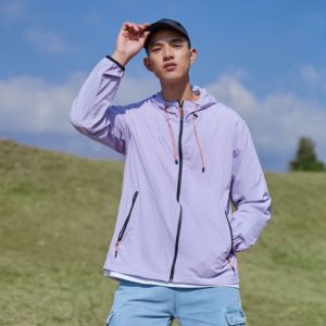 miiow | Quick Dry Ice Silk Loose Fit Cool Feeling Womens Outdoor UV Protection Clothing Summer Mens Sunscreen Short Jacket