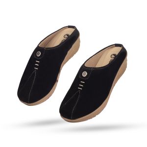 [BONUS MASKER] Specta Sandal Bustong Wanita Terbaru BP 0241 Hitam Sentra Grosir Bandung