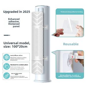 MONLEYTA | Standing Cabinet Type Air Conditioner Windshield Round Column Barrier Windproof General Purpose Guard Cover For Living Room