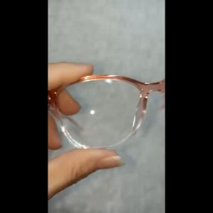 GRATIS KOTAK CASE - Kacamata Pelindung Debu Bisa Untuk Fashion Gaya Lensa Transparan Normal Netral Untuk PRIA WANITA Dewasa Remaja Warna Frame Bening Jelly Gradasi Gaya Korea Style TERBARU