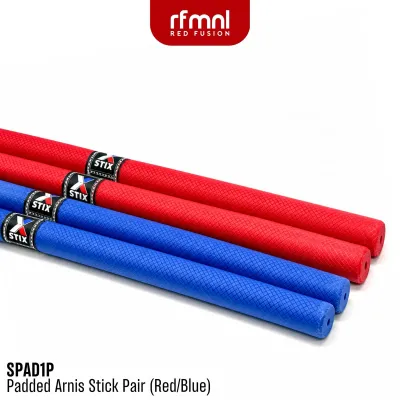Stix Padded Arnis Pair (Red/ Blue) SPAD1D