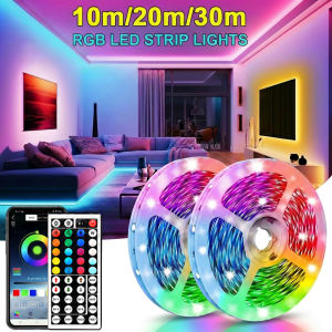 5V Led Strip Lights 5m 10m 20m 30m for TV with APP Control Flexible Ribbon Tape RGB5050 18leds/m LED Backlight for Bedroom Decor