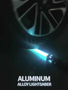 REikirc 2 In 1 Lightsaber 15 Colors 17 Pixel Light Effects Light Saber Metal Laser Sword Rechargeable Toys Party Luminous Swords