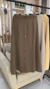 ROK MOTIF POLOS UNIK KANCING IMPORT BJS