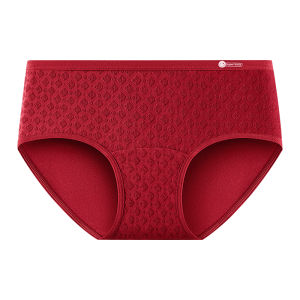JIAZINI | Antibacterial Cotton Womens Mid-Rise Briefs