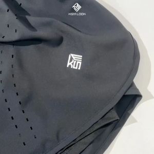 Quần Đùi Short Thể Thao Ngắn 2 Lớp Tập Gym Yoga Nữ KSM Look Vải Mỏng Nhẹ Mát Mau Khô Dùng Chạy Bơi Q279